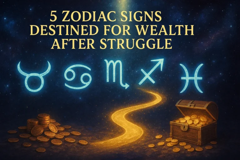 5 Zodiac Signs That May Have Financial Struggles Now, But Are Destined To Be Rich