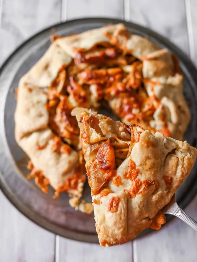 New England Apple Cheddar Galette Recipe