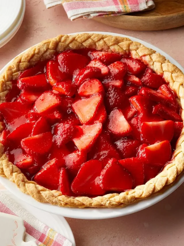 Easy Fresh Strawberry Pie