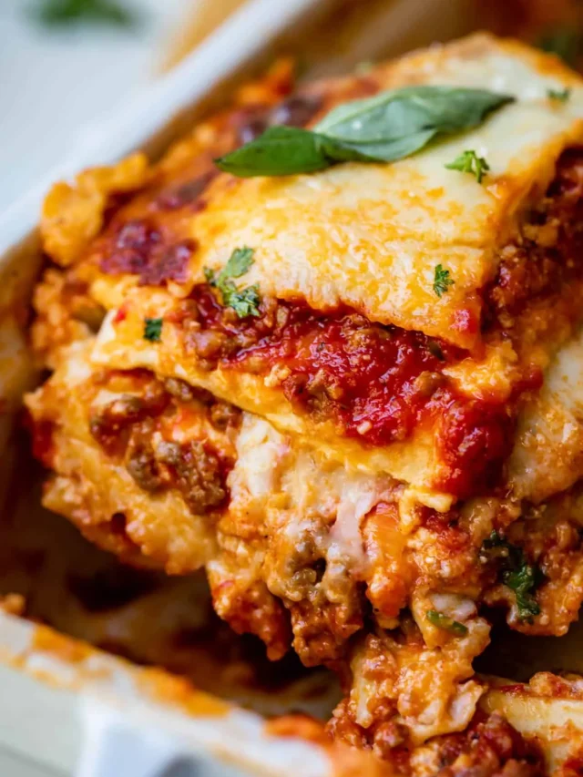 Easy Homemade Lasagna