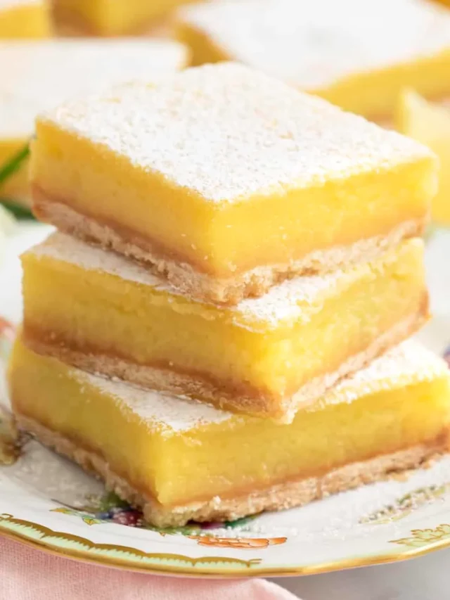 Easy Lemon Bars Recipe