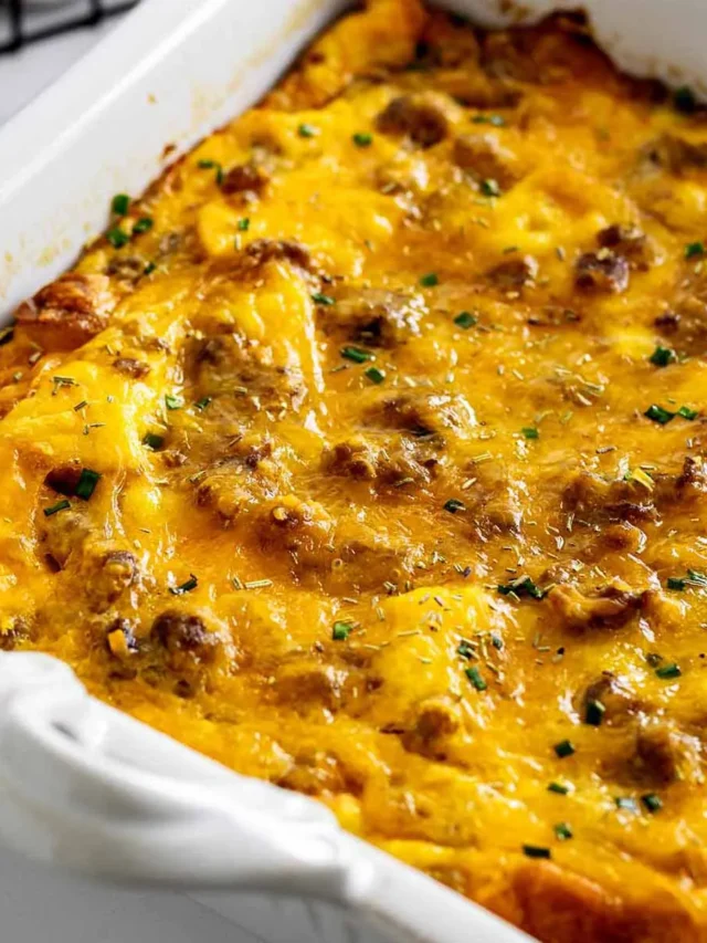 Egg and Sausage Casserole Recipe