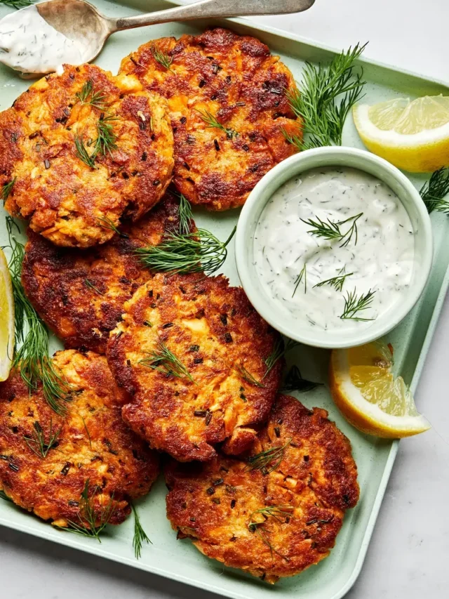 Crispy Salmon Patties Recipe