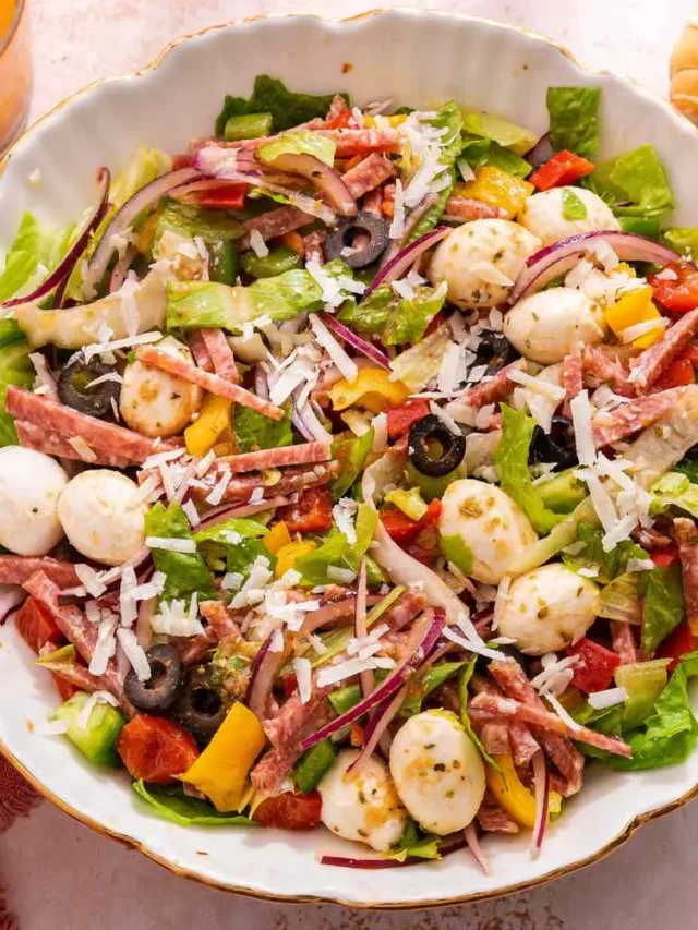 Easy Pizza Salad Recipe