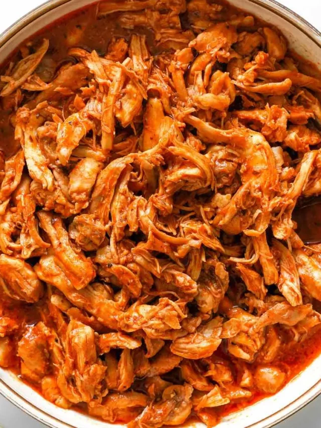 Easy Stovetop Barbecue Pulled Chicken