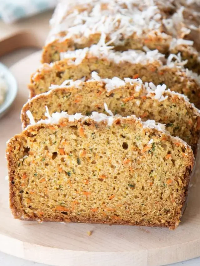 Easy Zucchini Carrot Bread