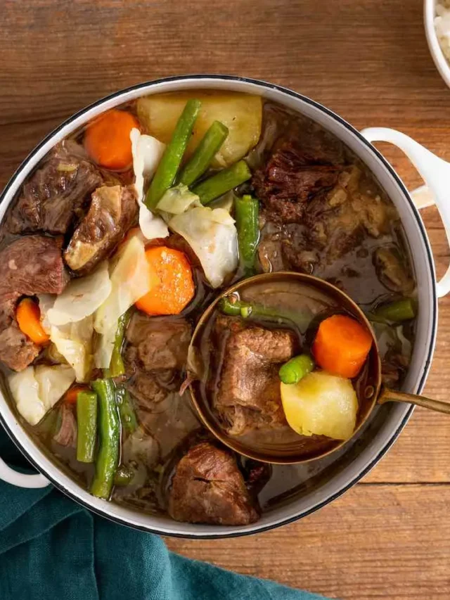 Nilagang Baka (Filipino Beef Stew)