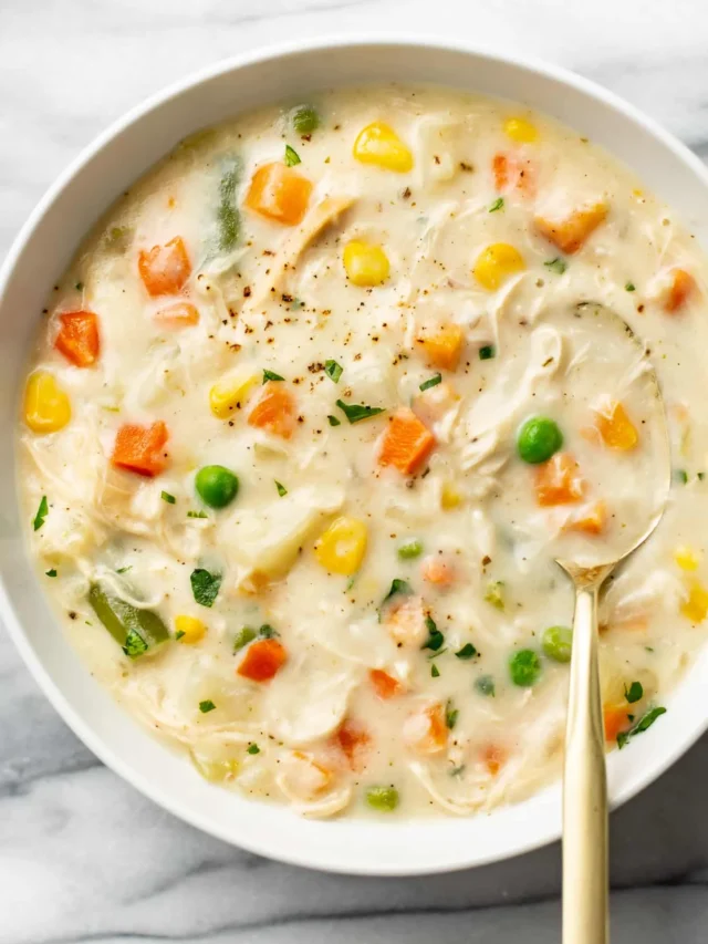Chicken Pot Pie Soup Recipe