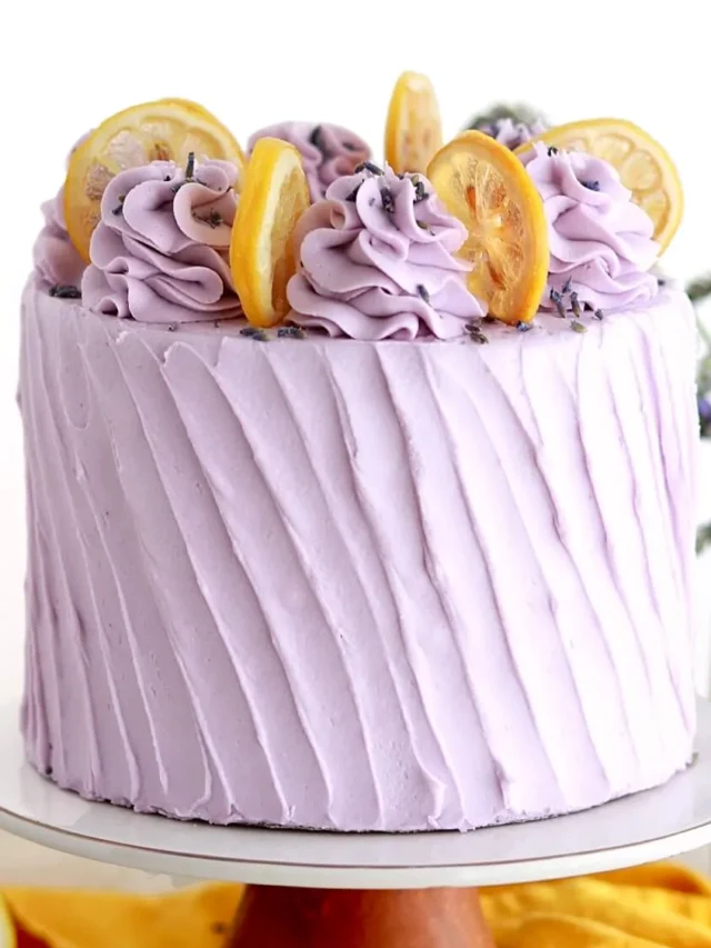 Lemon Lavender Cake Recipe