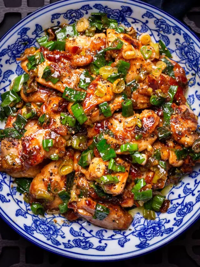 Easy Stir-Fried Scallion Chicken